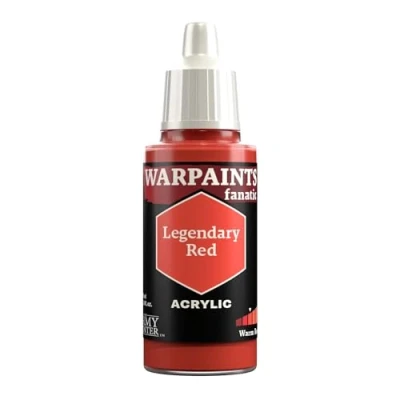 Image of The Army Painter Reds Warpaints Fanatic 18ml Acrylic Paints (Legendary Red)