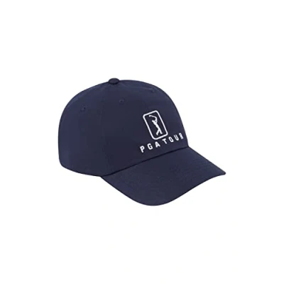 Image of PGA Tour Men&#039;s Pro Series Classic Golf Cap, 100% Cotton, Lightweight Hat, One Size, Peacoat