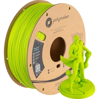 Image of Polymaker PolyLite LW PLA 1.75mm 800g Green
