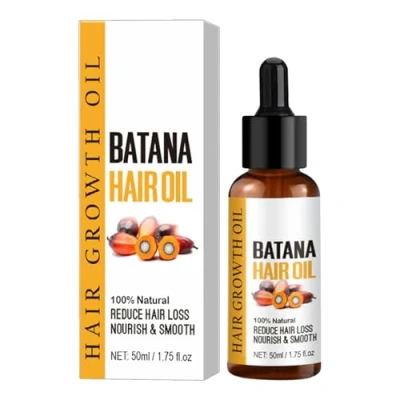 Image of Batana Oil,50ml Frizz Control Hair Oil Masque Nourishing Care Oil, Volumizing for Breakage Dryness Split Ends