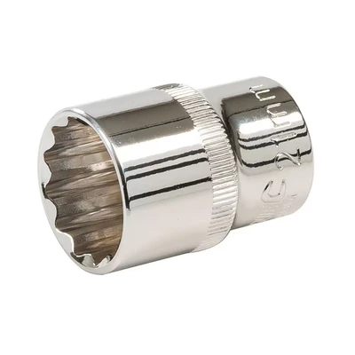 Image of Silverline Socket 1/2&quot; Drive 12pt Metric 21mm