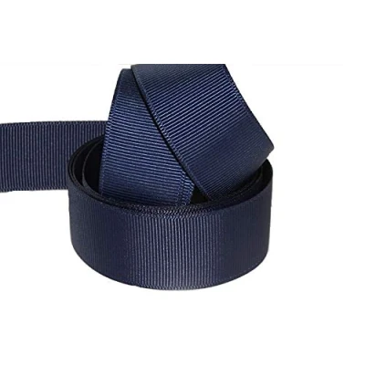 Image of Grosgrain Ribbon 38mm Choose Colours (Navy Blue, 10 Meters) for Gifts Wrap Sewing Party, Decorations Events Dress Wedding Christmas Crafts, Bows Car, Floral Balloons DIY, Bouquets, Cake More