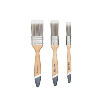 Image of Harris Ultimate Walls &amp; Ceilings Flat Paint Brushes 3 Pack 0.5&quot;, 1&quot;, 1.5&quot;