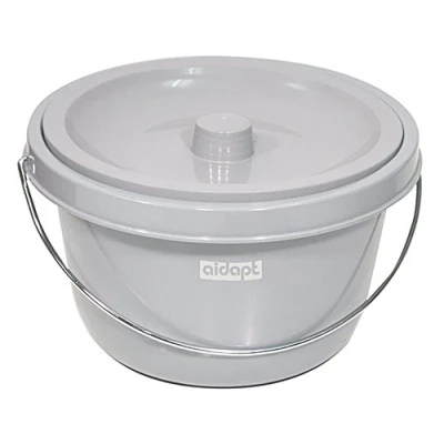 Image of Aidapt Bucket and Lid for Bewl Shower Commode Chair (Eligible VAT relief in the UK)