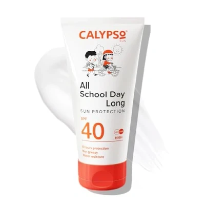 Image of Calypso All School Day Long Sun Lotion SPF 40 150ml Water Resistant Sunscreen