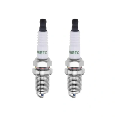 Image of YINETTECH Pack of 2PCS Spark Plug Engine K6RTC Compatible with Briggs &amp; Stratton 491055S 491055 491055T 805015