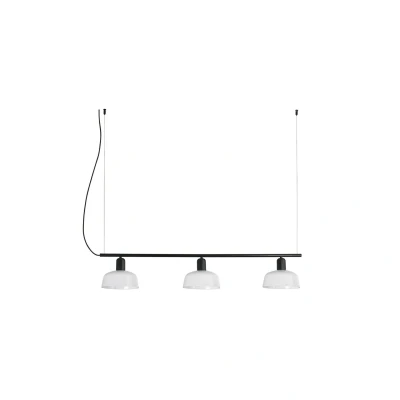Image of Tatawin Lineal Small White Dome Pendant Lamp