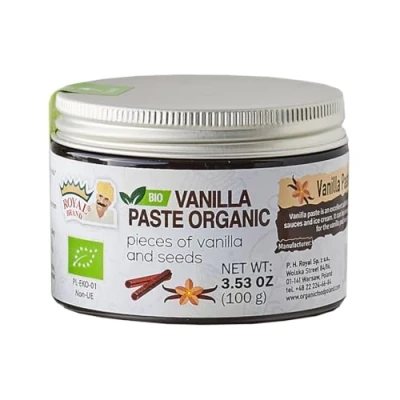 Image of Vanilla Bean Paste 100 ml (3,53 oz) Organic/BIO Pieces of and Seeds