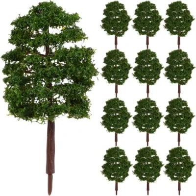 Image of ROSENICE Landscape Model Trees for Decoration 9CM 20 Pieces