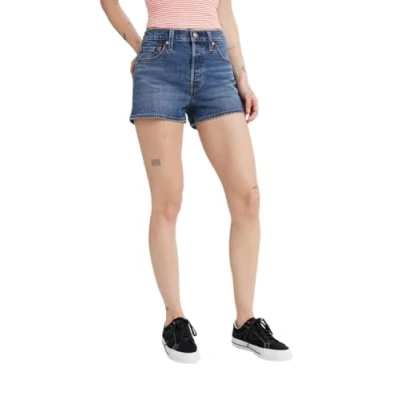 Image of Levi&#039;s 501 Original Denim shorts, Women&#039;s, Size: 23, Broken midnight