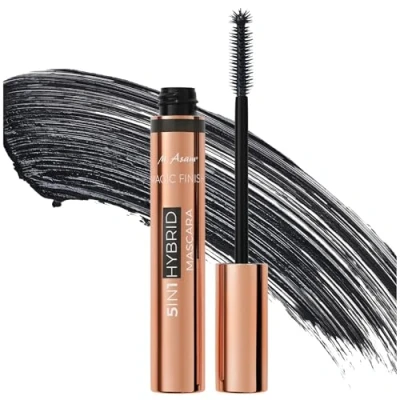 Image of M. Asam Magic Finish 5in1 Hybrid Mascara Deep Black (8ml) make up for volume, lengthening, definition, care &amp; optimal shape, eye