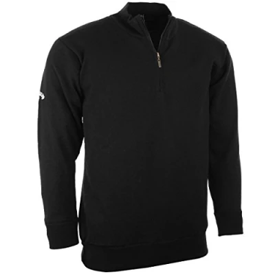 Image of Callaway Men&#039;s Merino Mix Windstopper Sweaters Black, Medium