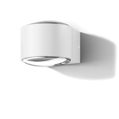 Image of LOOM DESIGN Frey LED wall light IP65 2x6W white