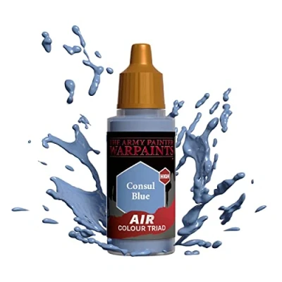 Image of The Army Painter Air Consul Blue 18ml Acrylic Airbrush Paint for Miniatures