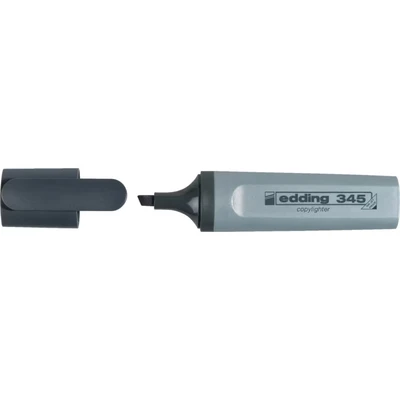 Image of edding Textmarker 345 copylighter, refillable, silver grey