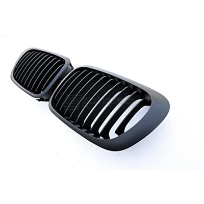 Image of Fits For BMW E46 2D Pre Facelift Black Grills Grill Coupe Cabriolet 99 02