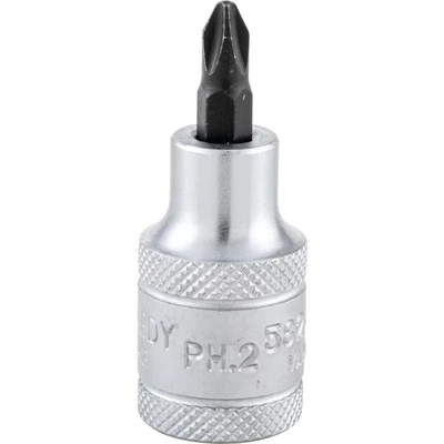 Image of Kennedy No.2X55mm Phillips Screwdriver Socket Bit 1/2&quot; Square Drive