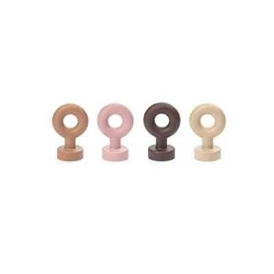 Image of KIKKERLAND Loop Magnets, Multicolored, 9,1 x 3 13,5 cm