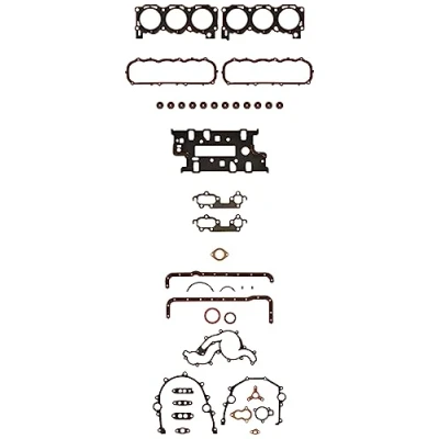 Image of 5002644, A76SX6008BA Full Gasket Set, engine AJUSA 50035100 with cylinder head gasket, valve stem seals FIBERMAX