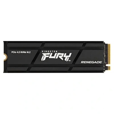 Image of Kingston FURY Renegade 4000G PCIe 4.0 NVMe SSD W/ HEATSINK For gamers, enthusiasts and high power users SFYRDK/4000G