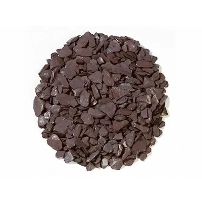 Image of Decorative Plum Slate Shale Chippings 20mm 25kg 1sqm Pack 4 x