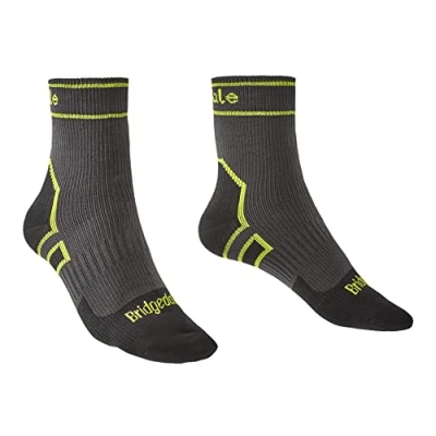 Image of Bridgedale StormSock LW Ankle Mens 100% Waterproof Socks Black, XL