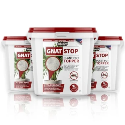 Image of UKGROW Gnat Stop Bucket 1 Litre Eco Friendly, Non Toxic Control Solution for Home and Garden Safe Plants, Pets, Family Easy to Apply, Effective Lasting Protection