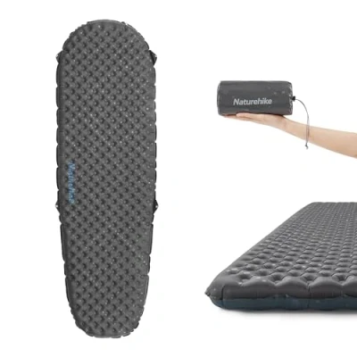 Image of Naturehike Ultralight Inflatable Camping Mat 5.8R/3.5R, Durable, Portable Sleeping Pad, Single Air Matress for Trekking, Hiking, Mountaineering, Backpacking, Traveling, Outdoor…