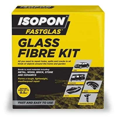 Image of U POL Isopon Fastglas Resin Glass Fibre Kit Large