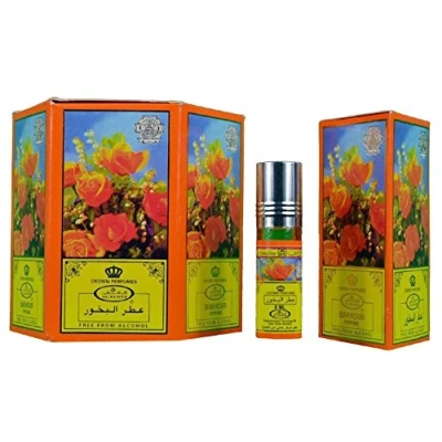 Image of 6x6ml Bakhoor Al Rehab Genuine Perfume Roll On Fragrance Alcohol Free Halal