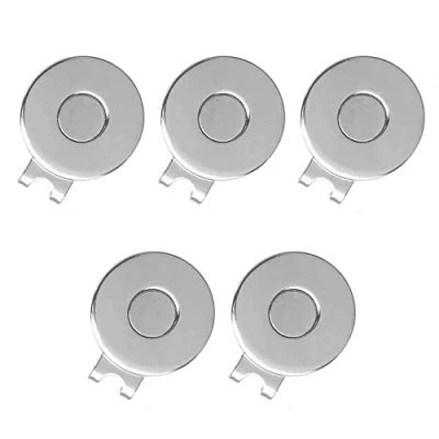 Image of DONGKER 5PCS Golf Hat Clip,Magnetic Ball Marker Clip for Gloves Bags Caps Visor