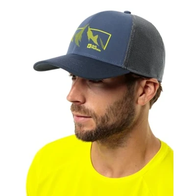 Image of Jack Wolfskin Brand Baseball Cap, Night Blue, One Size