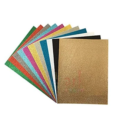 Image of A4 Assorted Glitter Felt(Pack of 10) by arkCRAFT