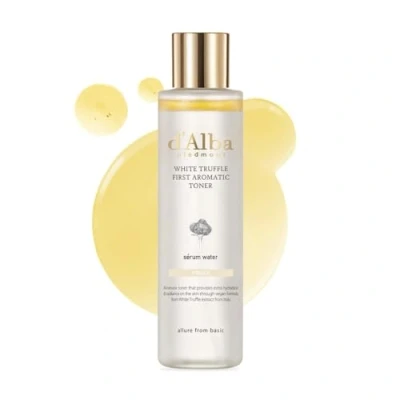 Image of d&#039;alba Italian White Truffle First Aromatic Toner, Vegan Glowy Hydrating Skin Texture Enhancement, Deep Hydration for Dry and Sensitive Skin, Weak Acidic Korean Skincare