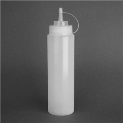 Image of Vogue Clear Squeeze Sauce Bottle 24oz