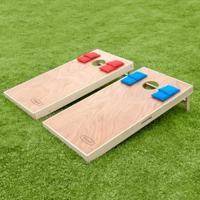 Image of Harrier Cornhole Board Set Outdoor Game Regulation Boards, Bags + Carry Bag Family Garden &amp; Play Summer Lawn Games