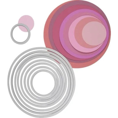 Image of Sizzix Framelits, Paper, Multi Colour, One Size