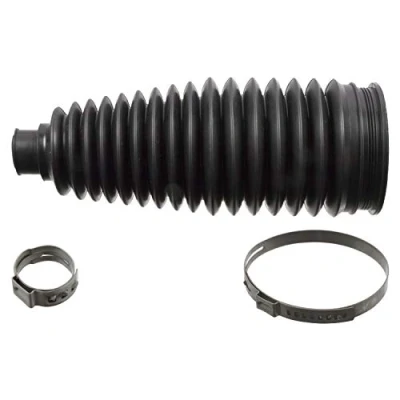 Image of 4553549025 Bellow, steering FEBI BILSTEIN 102073 Thermoplast Front Axle Left, Right with clamps TOYOTA: RAV4 III Off Road