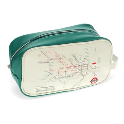 Image of Wash Bag TfL Heritage Tube Map