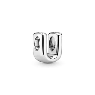 Image of Pandora Letter U Alphabet Charm 797475