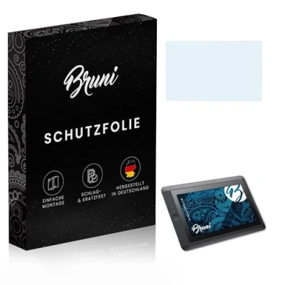 Image of Bruni Screen Protector compatible with Wacom CINTIQ 13 HD Film, crystal clear Protective Film (2X)