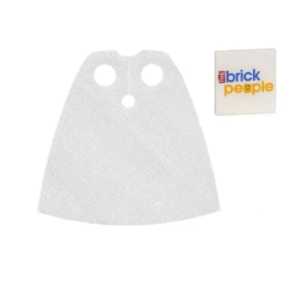 Image of LEGO Accessories: Star Wars Replacement White Cape (Starched)