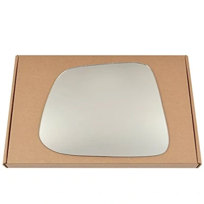Image of Less4spares Wing Mirror Glass Left Compatible with Chevrolet Orlando 2011 2015 STICK ON Passenger Near Side Convex