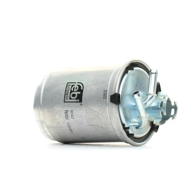 Image of 6Q0127400H, 6Q0127400J Fuel Filter FEBI BILSTEIN 100481 In Line with seal ring gaskets SKODA: Fabia I Hatchback, Roomster, 2