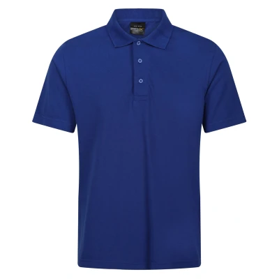 Image of Regatta Mens Pro 65/35 Short Sleeved Polo Shirt (New Royal) Navy/Blue Size Large