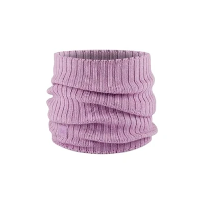 Image of BUFF Knitted Neckwarmer Man Woman Adult, Extreme Cold, Practical, Versatile, Fashionable, Thermal Insulation, Comfortable, One Size, Pink