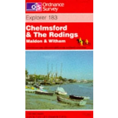 Image of Explorer Active 183 Chelmsford &amp; The Rodings Map With Digital Version