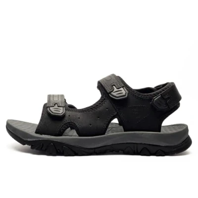 Image of Cotswold Mens Lansdown Sandal Black Size UK 10