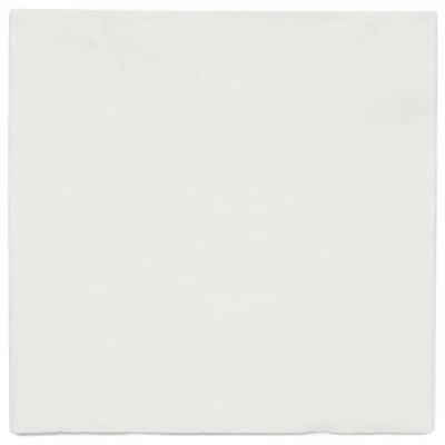 Image of Amscan 9915402 217 White Eco Friendly Compostable Luncheon Napkins 20 Pack