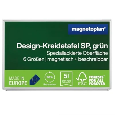 Image of Magnetoplan SP Blackboard 900 x 600 mm Green
